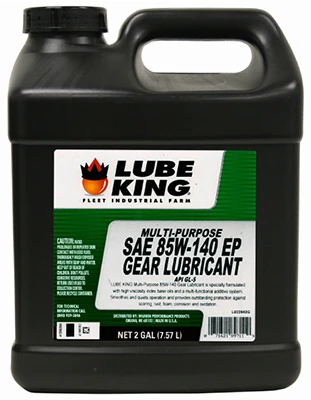Gear Oil 85w140 High Performance, 2 Gallons