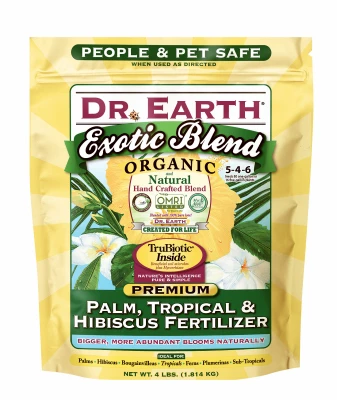 Exotic Blend Tropical Organic Fertilizer 5-4-6, 4 Pound Bag