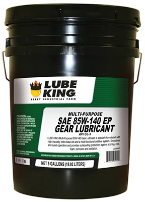 Multi-purpose Gear Lubricant 85w140 Heavy Duty 5 Gallon Container
