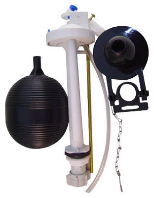 Toilet Tank Repair Kit With Fill Valve, Flapper, And Flush Valve Components