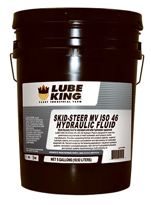 Skid Loader Hydraulic Oil, 5 Gallon Container, Heavy Duty Fluid For Hydraulic Systems