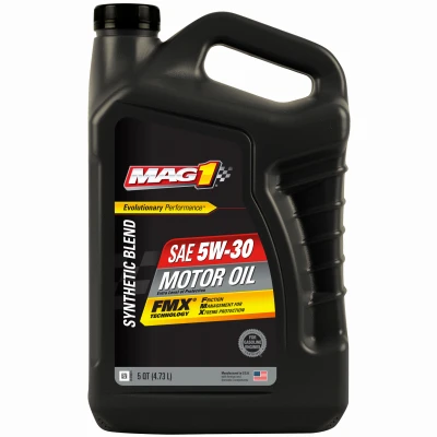 Five Quart Container Of 5w-30 Motor Engine Oil