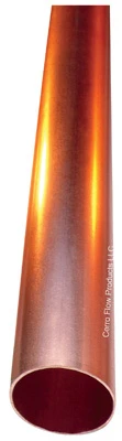 Hard Copper Tube Type M Half Inch Diameter By Five Feet Length