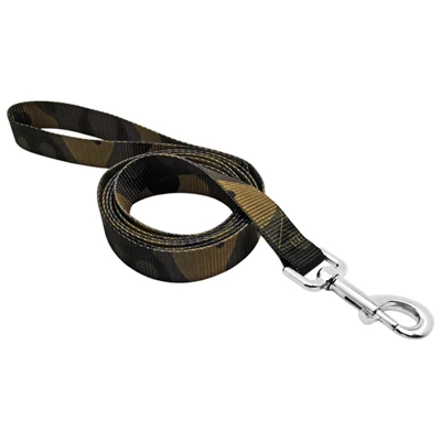 Camouflage Dog Leash, 1 Inch By 6 Feet Durable Nylon