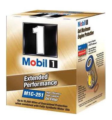 M1c-251 Premium Oil Filter High Efficiency Engine Protection