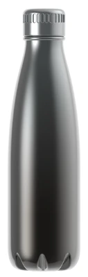 Vogue Onyx Metallic Water Bottle, 17 Ounce Capacity