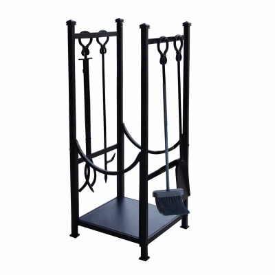 Black Hearth Center Fireplace Accessory