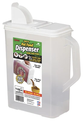 8 Quart Pet Food Storage Container And Dispenser Holds Up To 8 Pounds