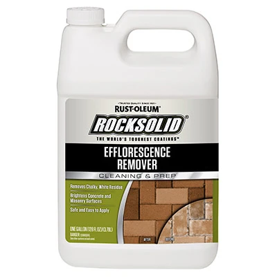 Rocksolid Efflorescence Remover, 1 Gallon Container, Concrete And Masonry Cleaner