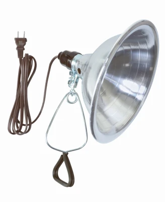 150-watt Clamp Utility Light With Reflector For Work And Task Lighting
