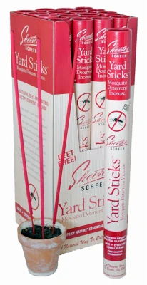 Yard Stick Mosquito Deterrent Incense, Deet Free Formula