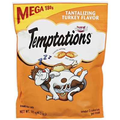 Cat Treats Tantalizing Turkey Flavor 6.3 Ounce Pack