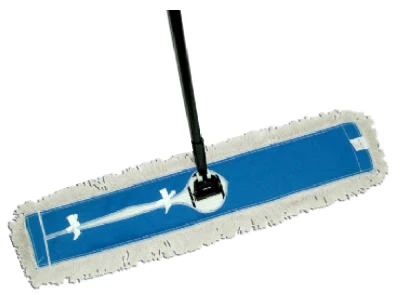 Dust Mop Kit With 24 Inch Mop Head, Frame, And 60 Inch Handle