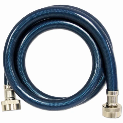 Washing Machine Hose, Three Eighths Inch Diameter By Four Feet Length