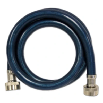 Washing Machine Hose, Three Eighths Inch Diameter By Six Feet Length