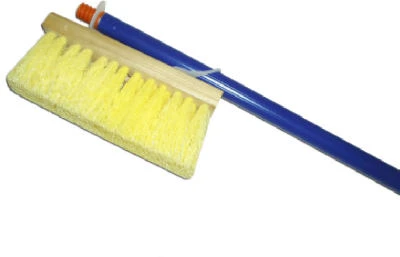 7 Inch Roof Brush With Polypropylene Bristles And 48 Inch Metal Handle