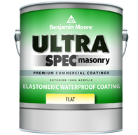 Ultra Spec Masonry Elastomeric Waterproof Coating Flat
