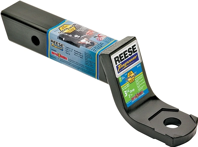 Ball Mount Bar With 3.25-inch Drop For Trailer Hitch