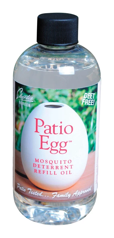 Mosquito Deterrent Patio Egg Refill Oil, 8-oz.