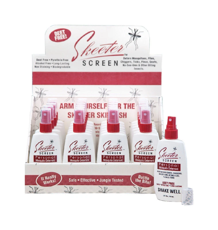 Personal Mosquito Deterrent Spray, 4 Ounce Bottle