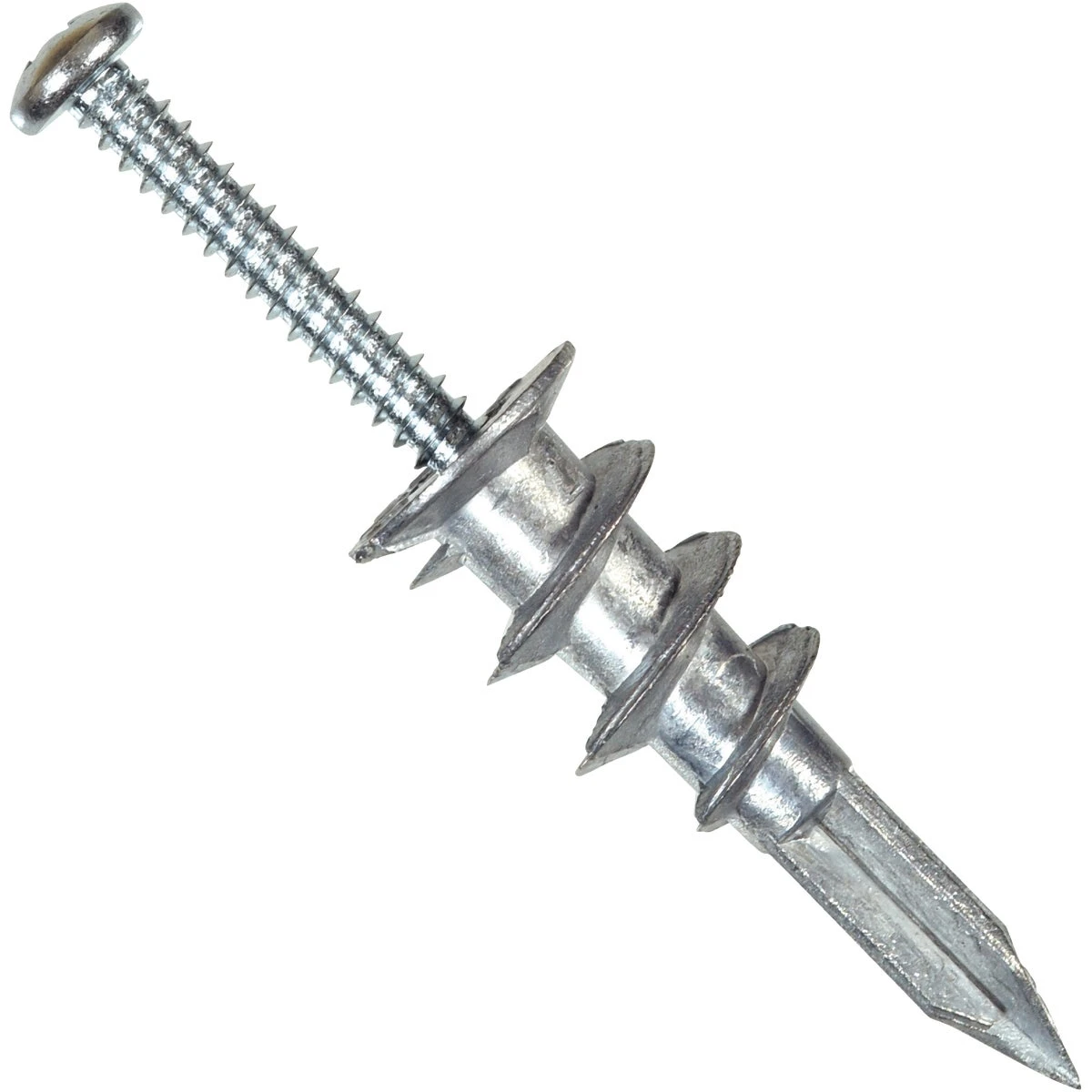 #8 Self-drilling Hollow Wall Anchors, Zinc Plated, 2-ct.