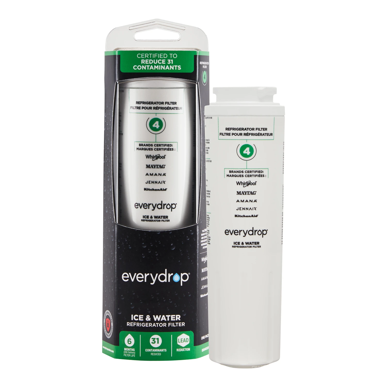 Water Filter Compatible With Maytag And Jenn-air Side By Side Refrigerators