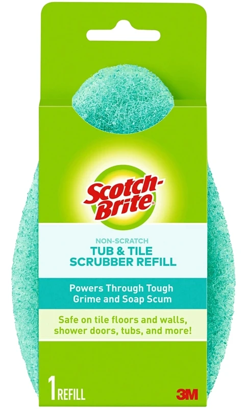 Refill Shower Scrubber,1-pk.