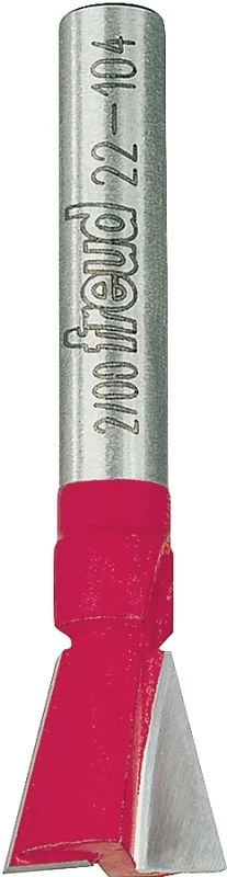 1/2-inch Diameter 2-flute Carbide Tipped Dovetail Router Bit For Precision Woodworking