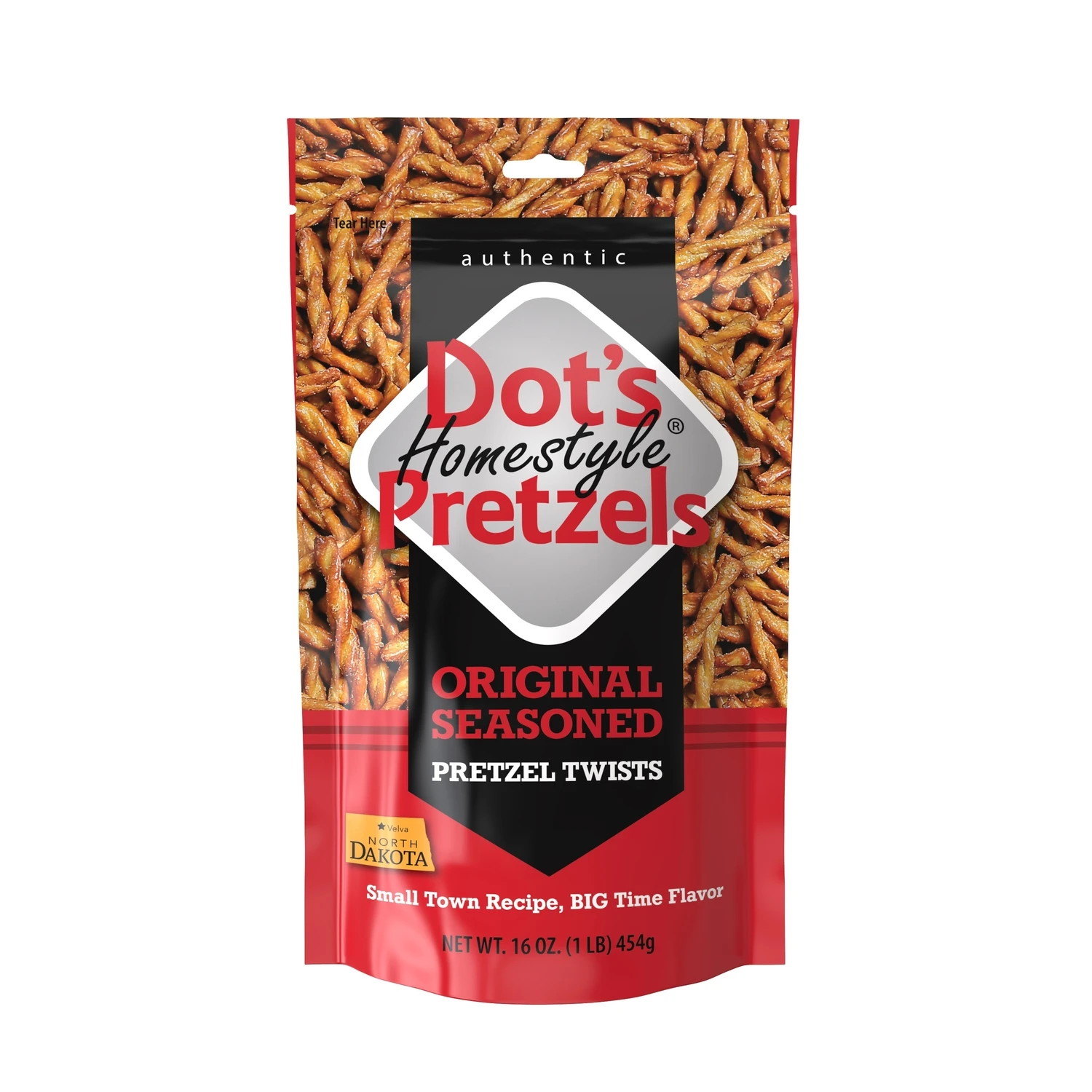 Pretzels In 16 Ounce Resealable Bag For Freshness And Convenience
