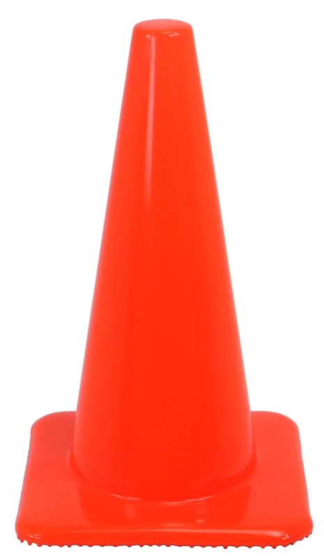 28-inch Orange Safety Cone For Traffic Control And Hazard Warning