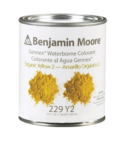 Colorant Systems Waterborne Organic Yellow 1 Quart Zero Voc