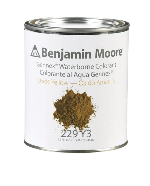Colorant Systems Waterborne Oxide Yellow 1 Quart Zero Voc Paint