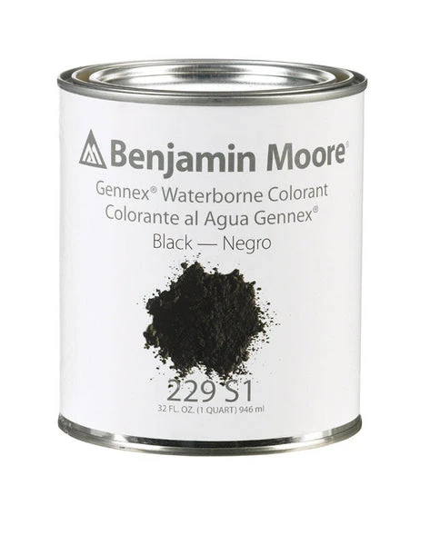 Colorant Systems Waterborne Black 1 Quart Zero Voc Paint