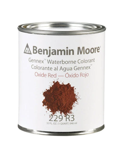 Colorant Systems Waterborne Oxide Red 1 Quart Zero Voc