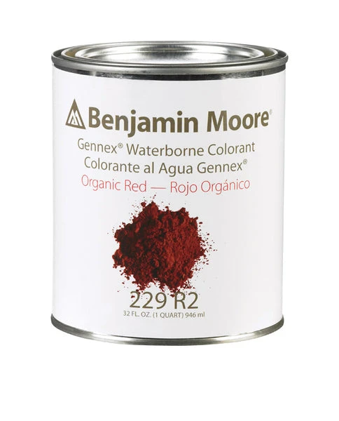 Colorant Systems Waterborne Organic Red 1 Quart Zero Voc