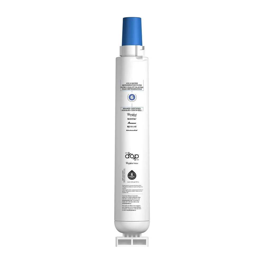 Refrigerator Water Filter For Top-mount Models, Compatible Replacement Cartridge