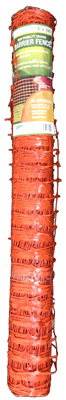 Heavy-duty Orange Safety Fence, 4 Feet By 50 Feet, Durable Construction