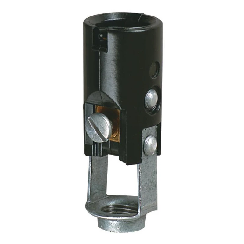 Plastic Candelabra Base Keyless Socket 1 Pk