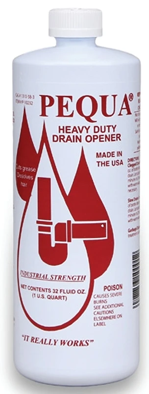 Non-polluting Drain Opener, 32 Ounce Bottle, Environmentally Safe Formula