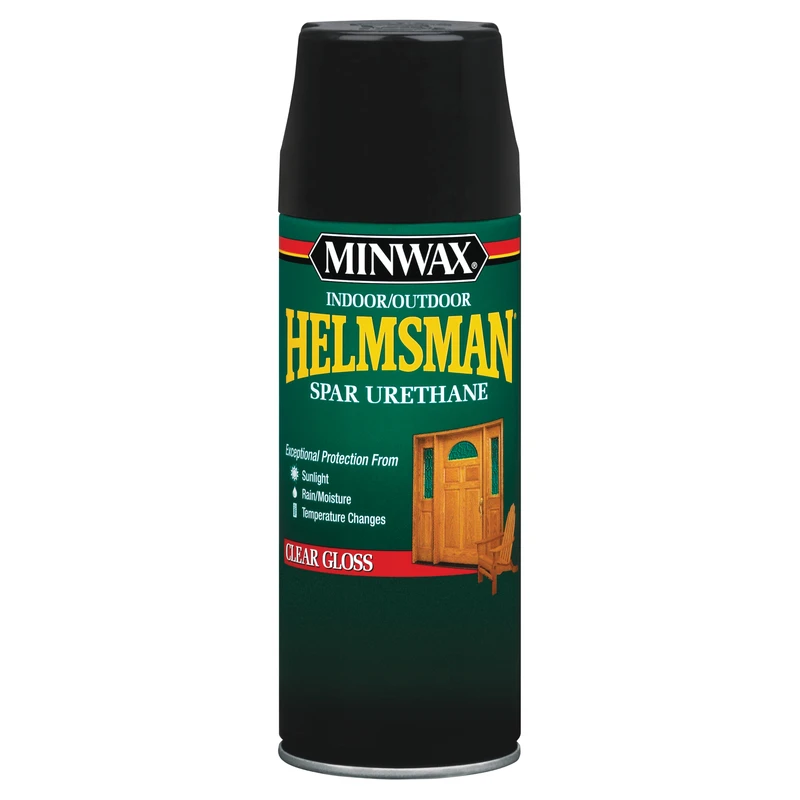 Helmsman High-gloss Spar Urethane Clear Protective Finish, 11.5 Ounce Aerosol Spray