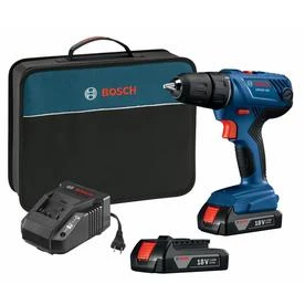 18-volt Compact Drill Driver Kit With 1/2-inch Chuck And 2 Lithium Ion Batteries