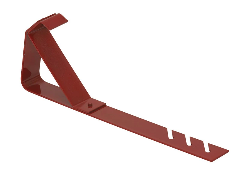 Qual-craft Steel Red Roof Bracket 1 Pk