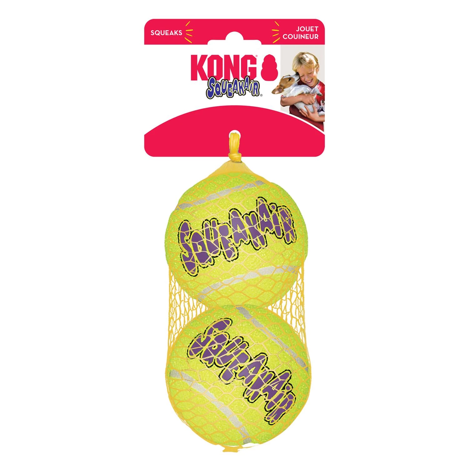 Air Dog Tennis Balls Dog Toy, Large