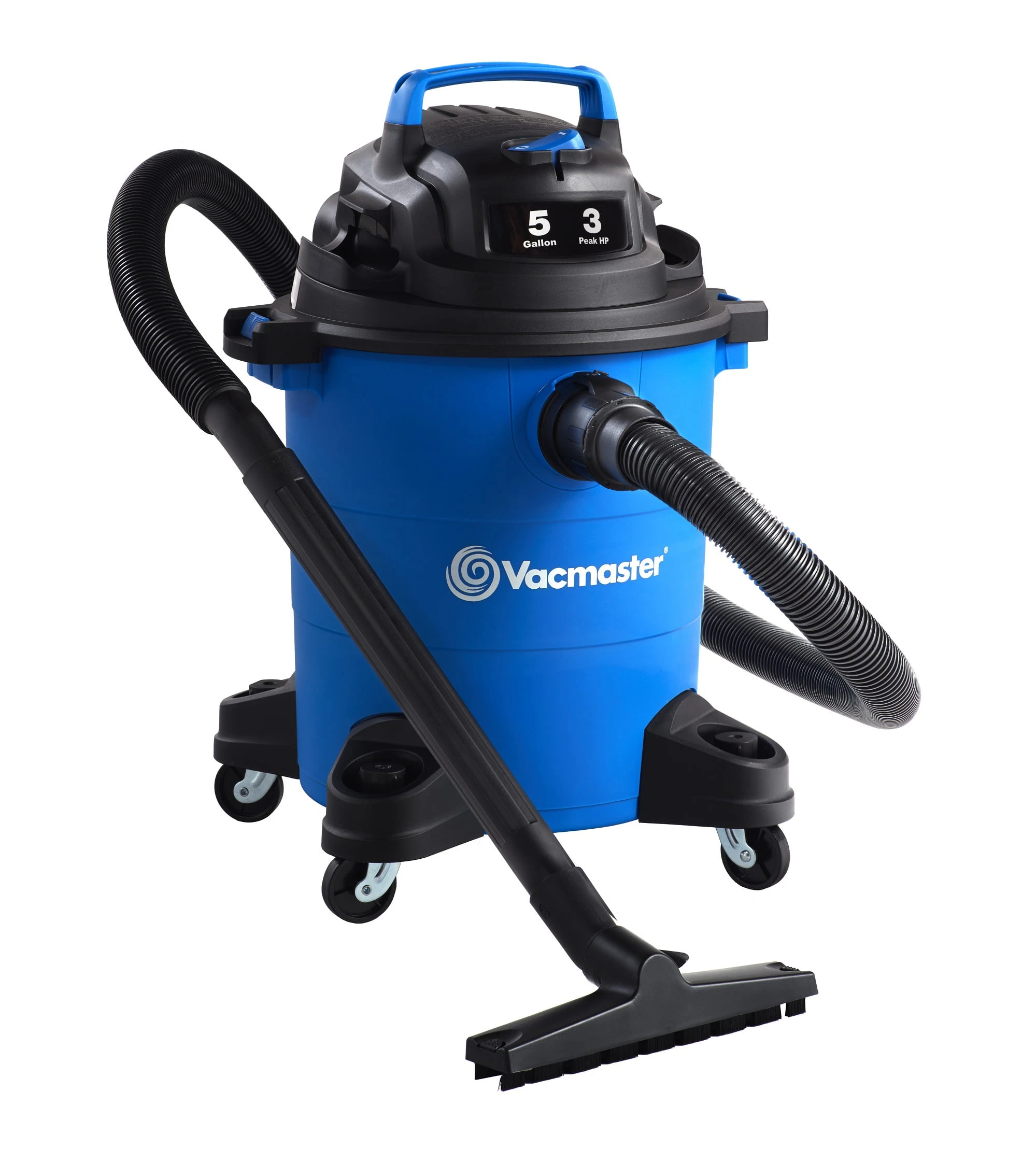5 Gallon Wet And Dry Vacuum Cleaner With 3 Peak Horsepower Motor