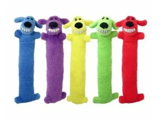 Large Loofa Dog Toy In Assorted Colors For Durable Chewing And Play