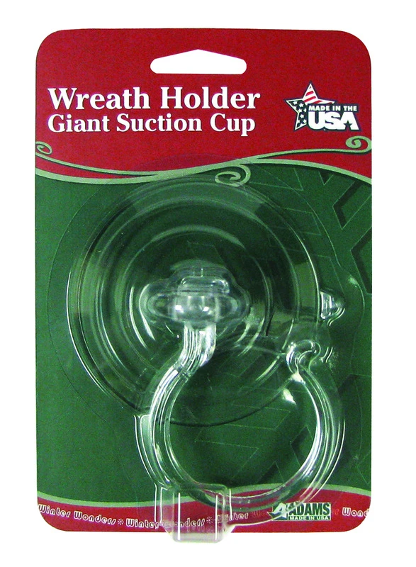 Wreath Holder, Giant Suction Cup