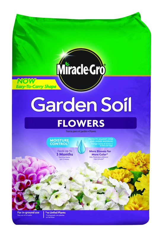 Flower Garden Soil, 1.5 Cubic Feet Bag, Premium Quality