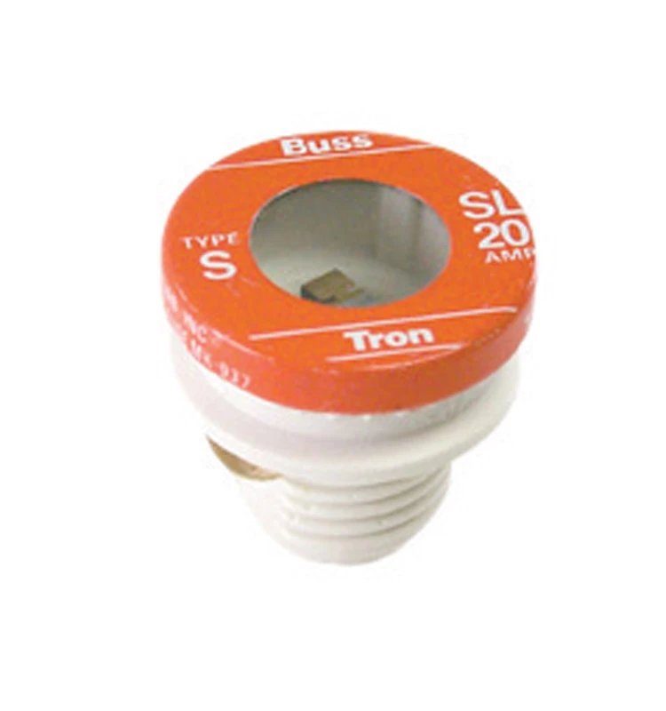 20-amp Type Sl Plug Fuse, 4-pk.