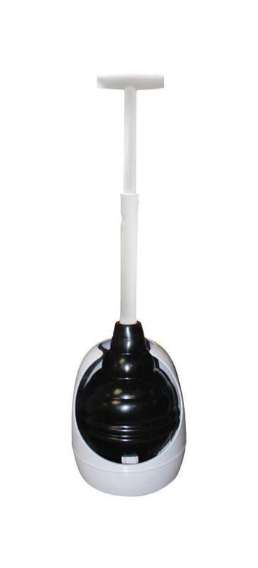 Beehive Max Hideaway Toilet Plunger With Holder, Durable Design