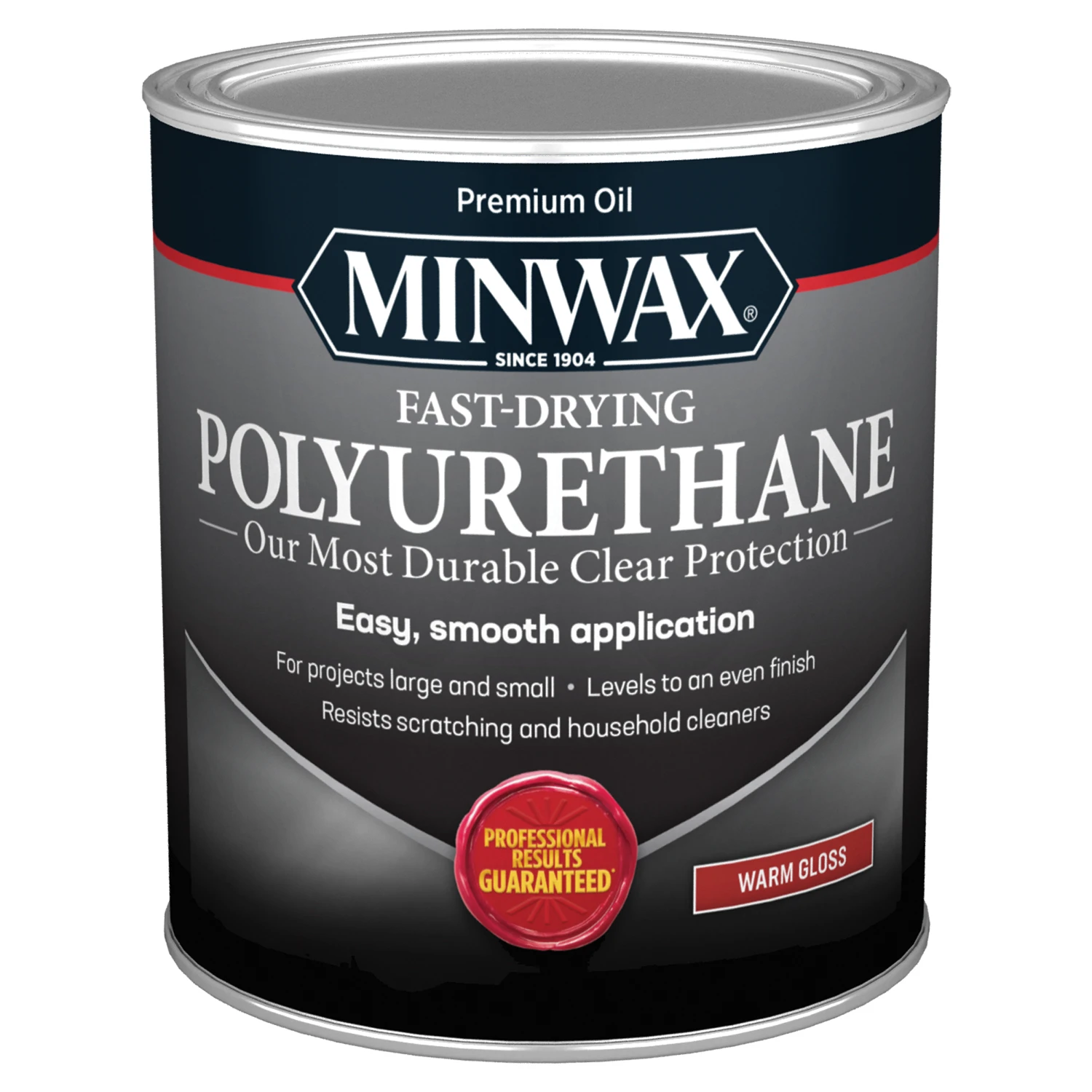 Gloss Polyurethane Finish, Durable Protective Clear Coat, 1 Quart